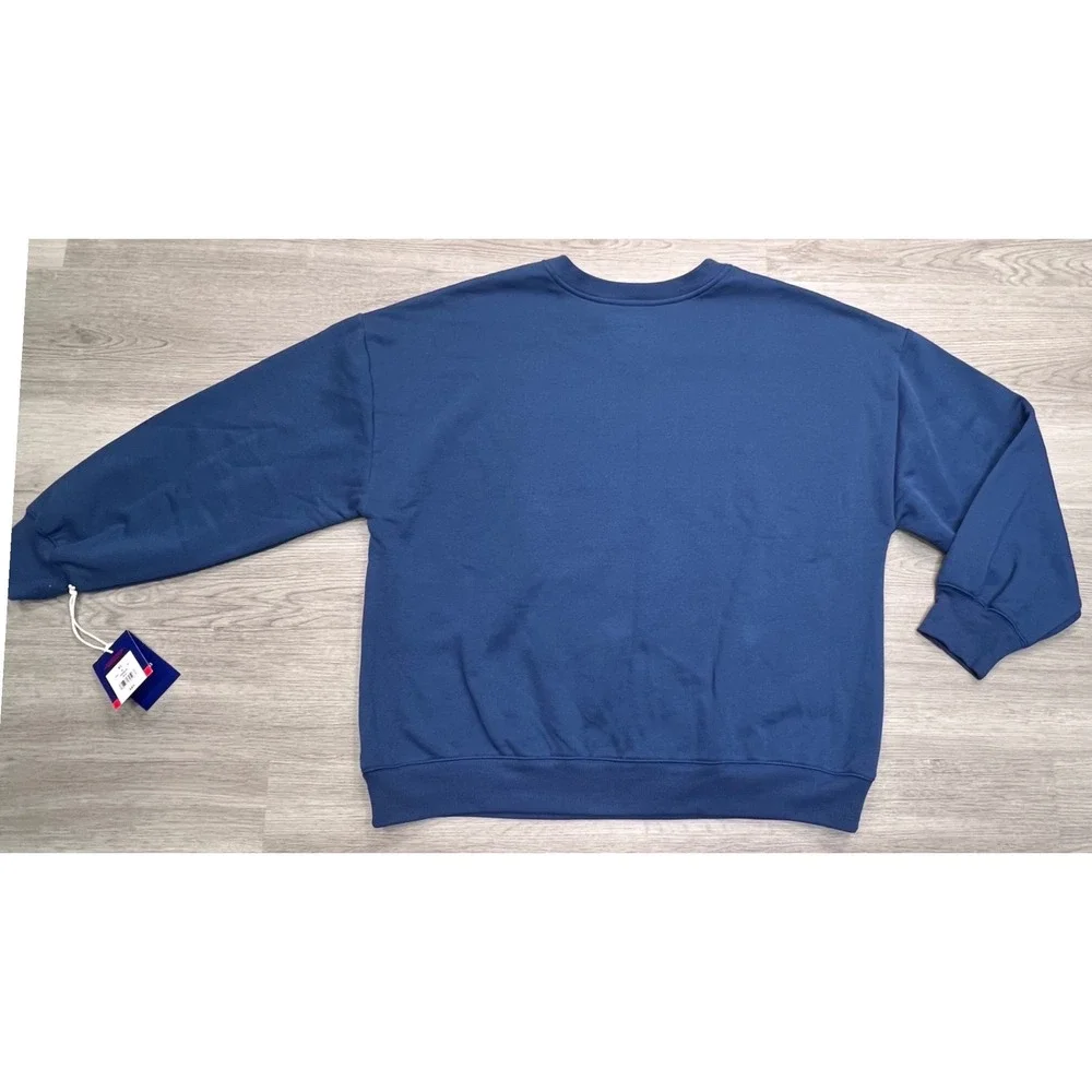 Limited Too LTD 2.0 Navy Blue Graphic Crewneck Sweatshirt XL 304883JR New